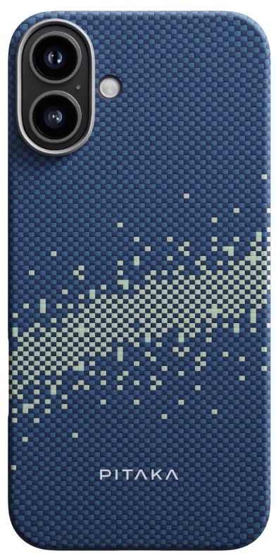 Pitaka Tactile Woven Case StarPeak Milky Way Galaxy for iPhone 16